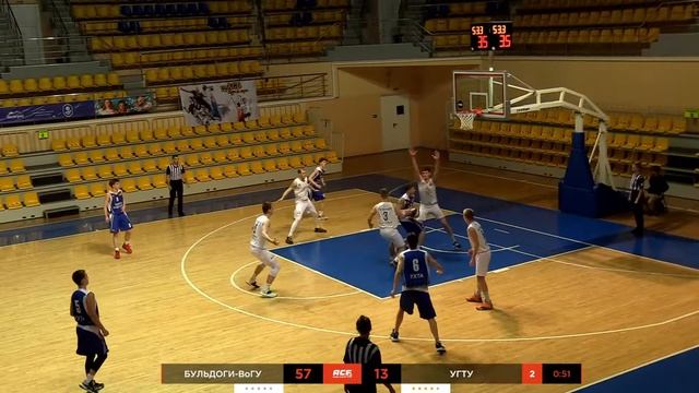 АСБ высший дивизион "Центр" мужчины. БУЛЬДОГИ-ВоГУ - УГТУ. 24.12.2021. 15:45. смотреть онлайн