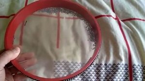 Демонстрация барабана "Шум океана" - Ocean drum 25 см. ???