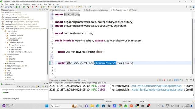 The Ultimate Full Stack Web development Course | Building a RESTful User API with Spring Boot #6
