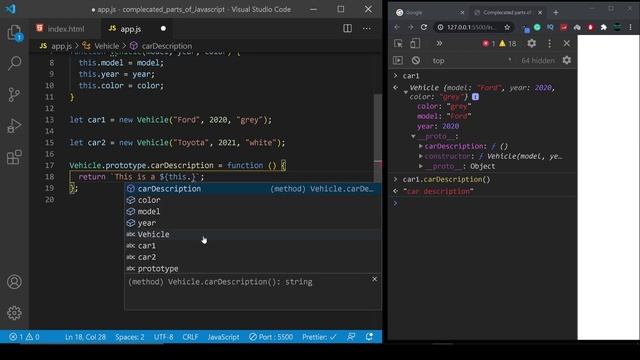 Javascript Prototype [complicated parts of JS] Part #1