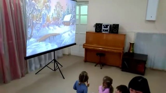 Рисование тканью в Детском саду №19 смотреть онлайн