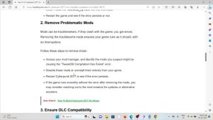 How To Fix Cyberpunk 2077 Error TweakDB Compilation Has Failed