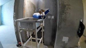 История Ремонта - Установка временной раковины