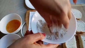 Горячие бутерброды с моцареллой. Итальянский завтрак.