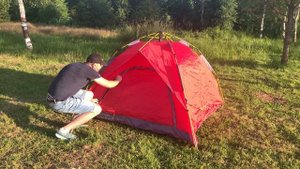 Палатка Mircamping 910 / Палатка быстросборная, / дешева палатка для пляжа / Купить палатку автомат