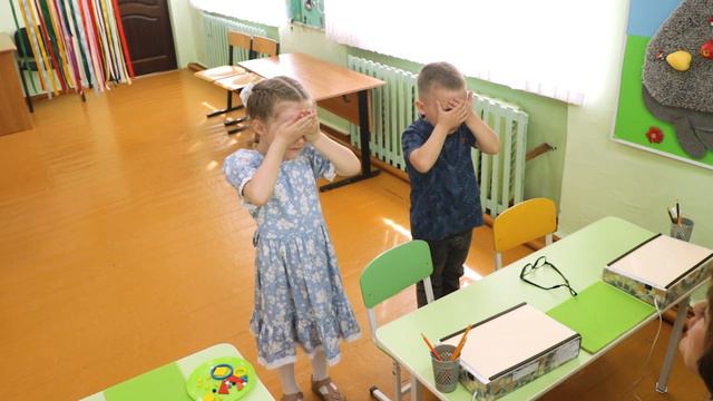 Занятие с детьми детского сада 
