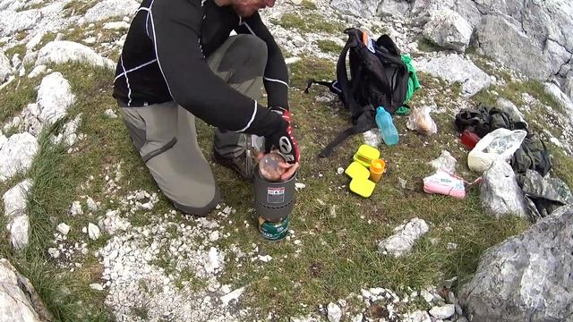 Восхождение на гору Оштен, горы, вершина, сварить борщ, горелка MSR Reactor смотреть онлайн