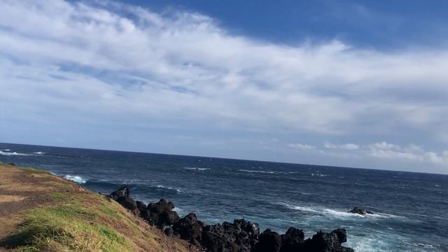 Чили.Остров Пасхи.Палаточный городок в Ханга Рой и одна из смотровых площадок.Июнь2018 смотреть онлайн