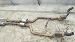 Глушитель в сборе Мерседес S class w221