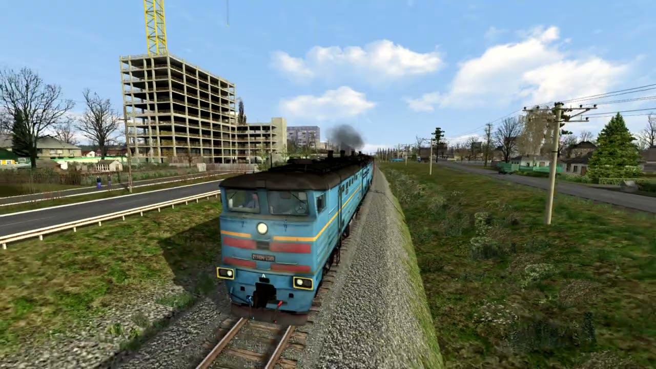 Train simulator classic 2тэ10м Шевченко-Виска (следуем по удалению) смотреть онлайн