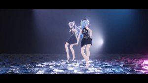 【Genshin Impact MMD_4K_60FPS】Keqing _ Ganyu【被害妄想携帯女子(笑)】(720P_HD).mp4