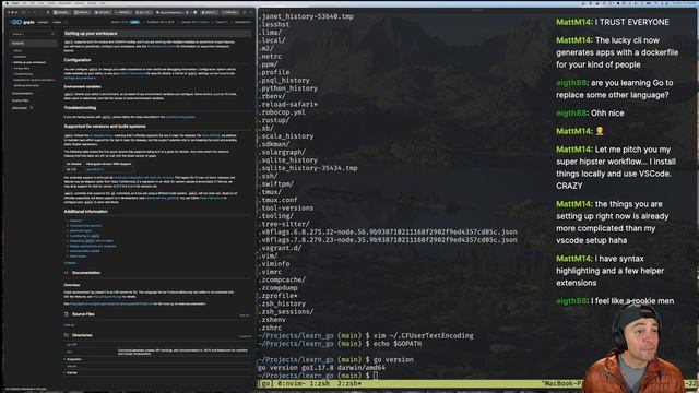Learning go! golang, sqlite, tmux, neovim смотреть онлайн