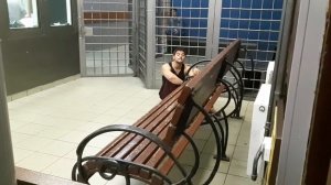 Задержанный в отделении полиции в Москве