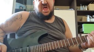 Ektomorf - You Can't Control Me (guitar cover)