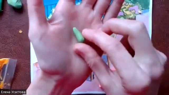 Акварель и рельефные розы с Еленой Усастовой
