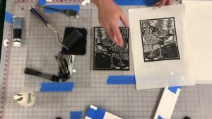 ART 24 - Project 4.3 - Linoleum Relief Print