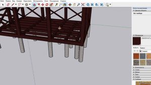 расчёт материала беседки 5 × 3.1м