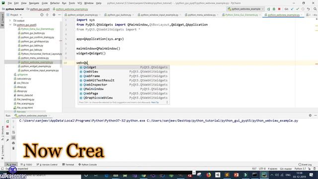 Python GUI WebView Tutorial Part 15.10 смотреть онлайн