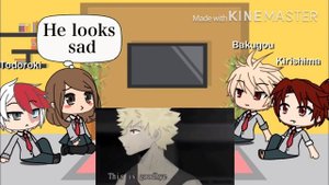 MHA react to villain Deku kilmaa animation (link in desc)