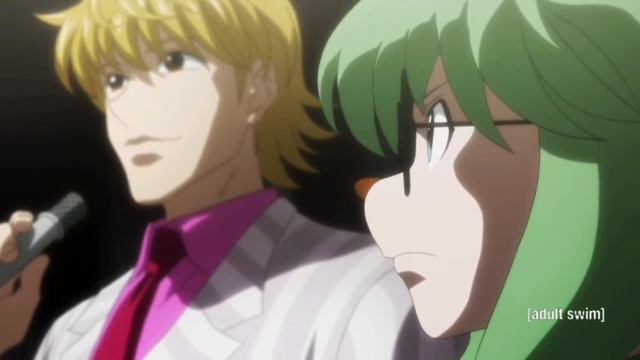 Gon chooses Pariston instead of Leorio / english dubbed hunter x hunter