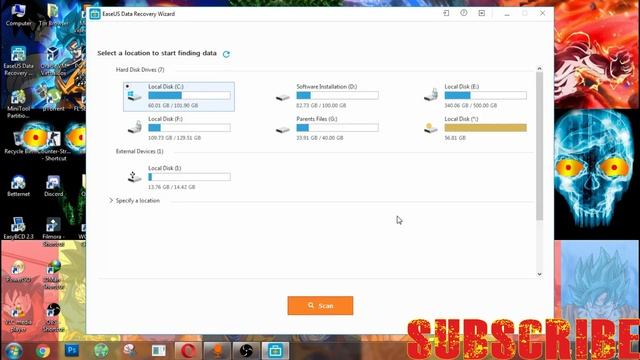 Recovering files using Ease Us Data recovery (CRACKED) смотреть онлайн