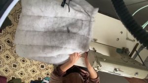 ✅Мастер класс 2-Часть. Шить мужской куртка из синтепон.#sewing #diy #шитье