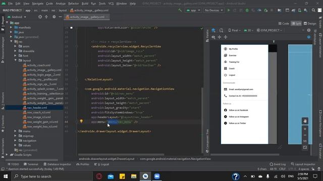 Mobile Application project new idea with java file and front end смотреть онлайн