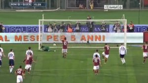 Roma - genoa 1-0 Totti