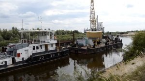 РЕЧНОЙ КРАН НА ПРИПЯТИ.