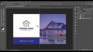 Photoshop Tutorial - Real Estate Business Card Template