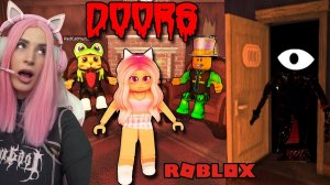 ПРОХОЖУ DOORS с Red Cat и ПАПА  И ДОЧКИ  ПОБЕГ от СИКА