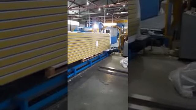 Полный цикл производства сэндвич-панелей