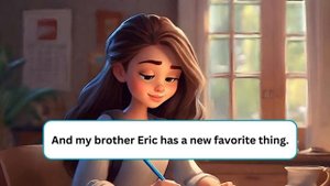 Improve your English through a Story ( My Family ) | English Story level A1 IELTS