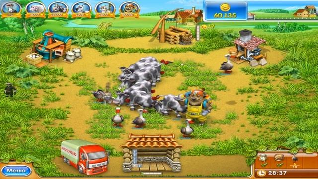 Симулятор фермы на PC Весёлая ферма 3: Русская рулетка 2010 (Видео обзор) смотреть онлайн