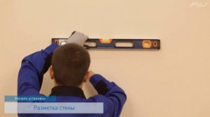 Установка зеркала с подсветкой Elizabeth 100