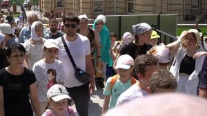 Молодежный крестный ход в шестнадцатый раз поднялся к Бештаугорской обители