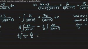 N6 Integration of Partial fraction Type 2