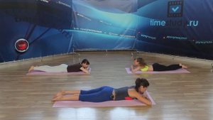 ЙОГА + ПИЛАТЕС работа на все группы мышц УРОК 10 на timestudy.ru