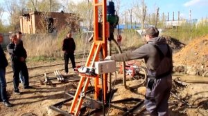 Отзыв и обучение клиента из Ростова-на-Дону. Переносная буровая установка Electro-m1