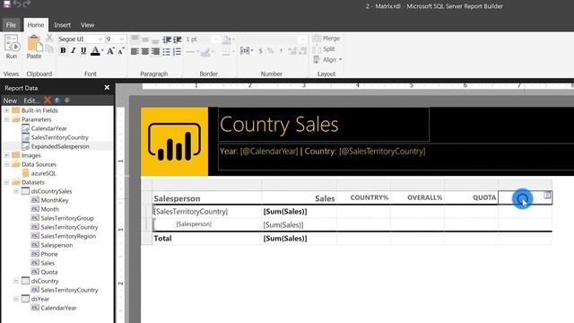 Power BI Paginated Reports: Visualizing Data смотреть онлайн