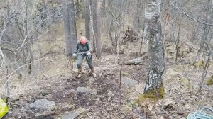 Спуск и подъем спортивным способом