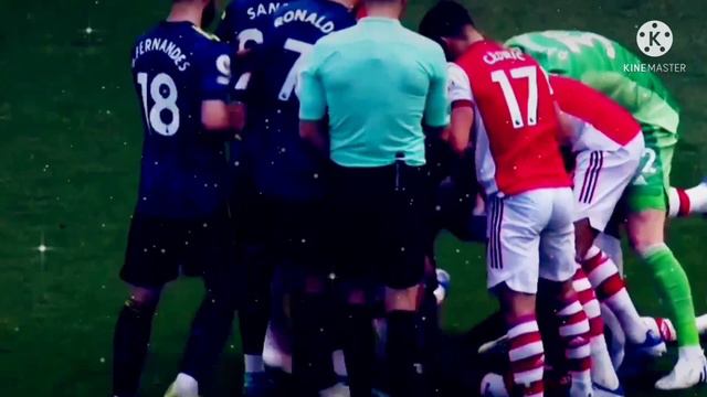 Fight Scott McTominay vs Gabriel ll Arsenal vs Man Utd 2022
