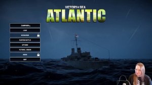 Victory at Sea Atlantic - World War II Naval Warfare: Пытаемся управлять кораблем