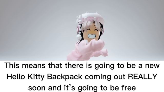 NEW FREE HELLO KITTY BACKPACK COMING OUT TOMORROW!?! смотреть онлайн