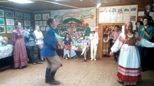 Вечерка на Живой старине в Пожарище