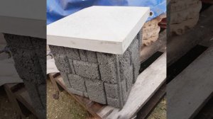 Крышка для столбов забора Колпак 4-скатная