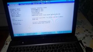 Не заходит в BIOS! Ошибка HARD DISK! Lenovo Y570 .