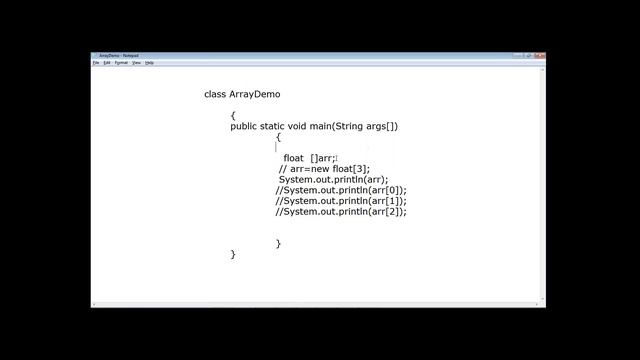 Java Arrays смотреть онлайн