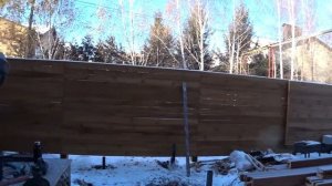 Терраса: часть 1 / Монтаж столбов / Подготовка основания