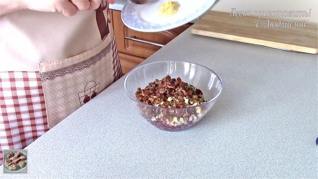 Салат со свеклой, без майонеза. Постный салат. Легко приготовить! Пост Vegan смотреть онлайн